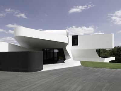 casa futurista de diseño